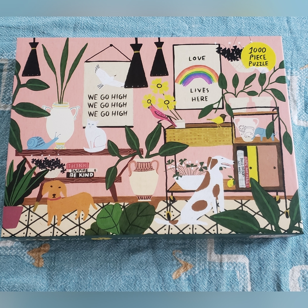 1000 Piece Puzzle Adorable Apartment Scene